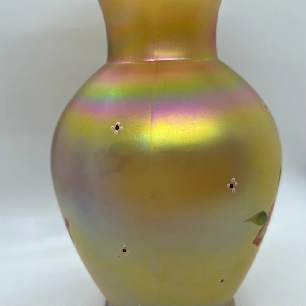 Vintage Fenton Iridescent Gold 